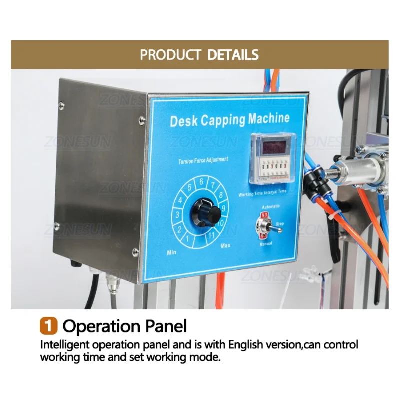 

exquisite craftsmanship Liquid dispenser bottle semi-automatic sealing machine