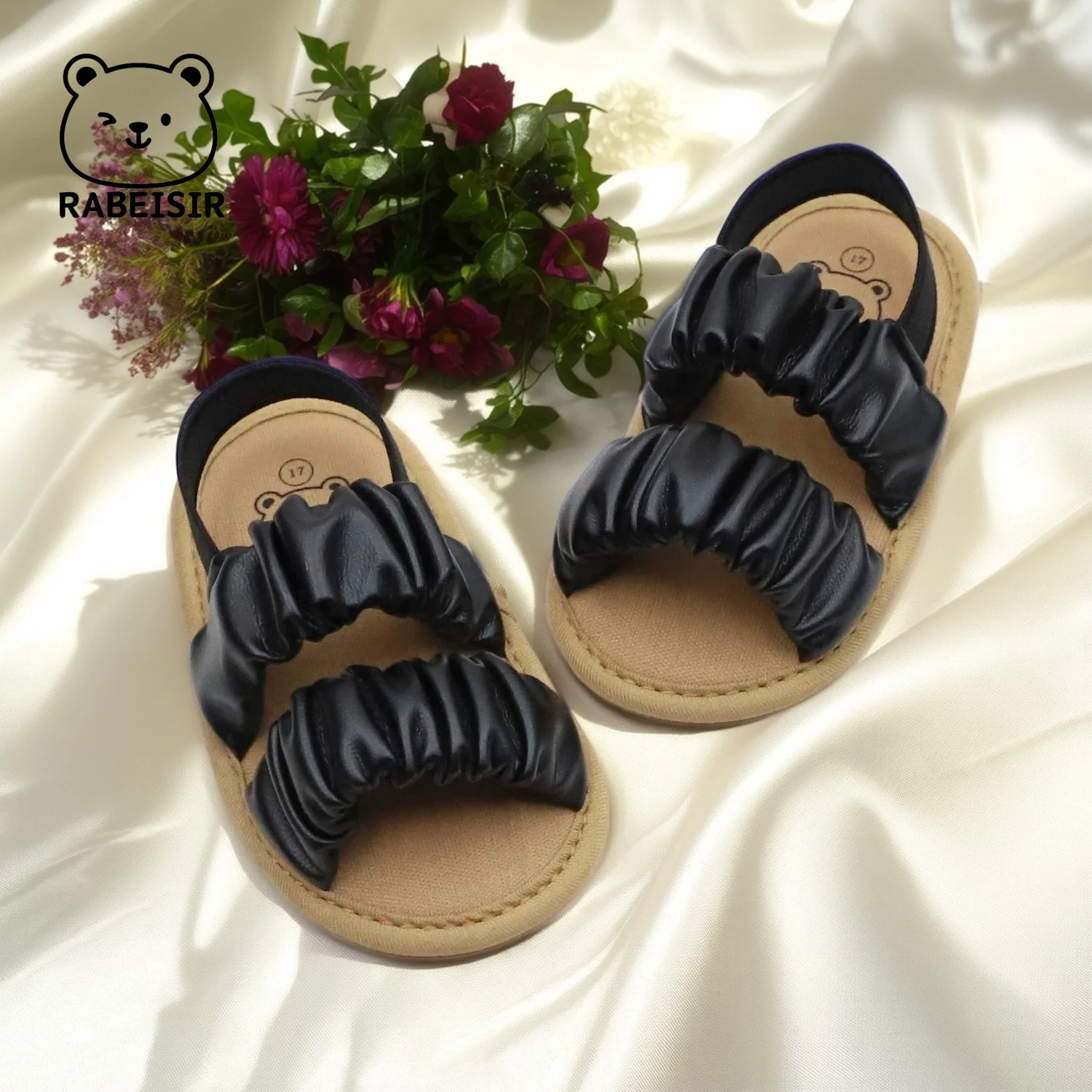 

Baby Girl Toddler Shoes Baby Pre-Step Sandals Summer Cloud Shoes Casual Versatile Elastic Shoes