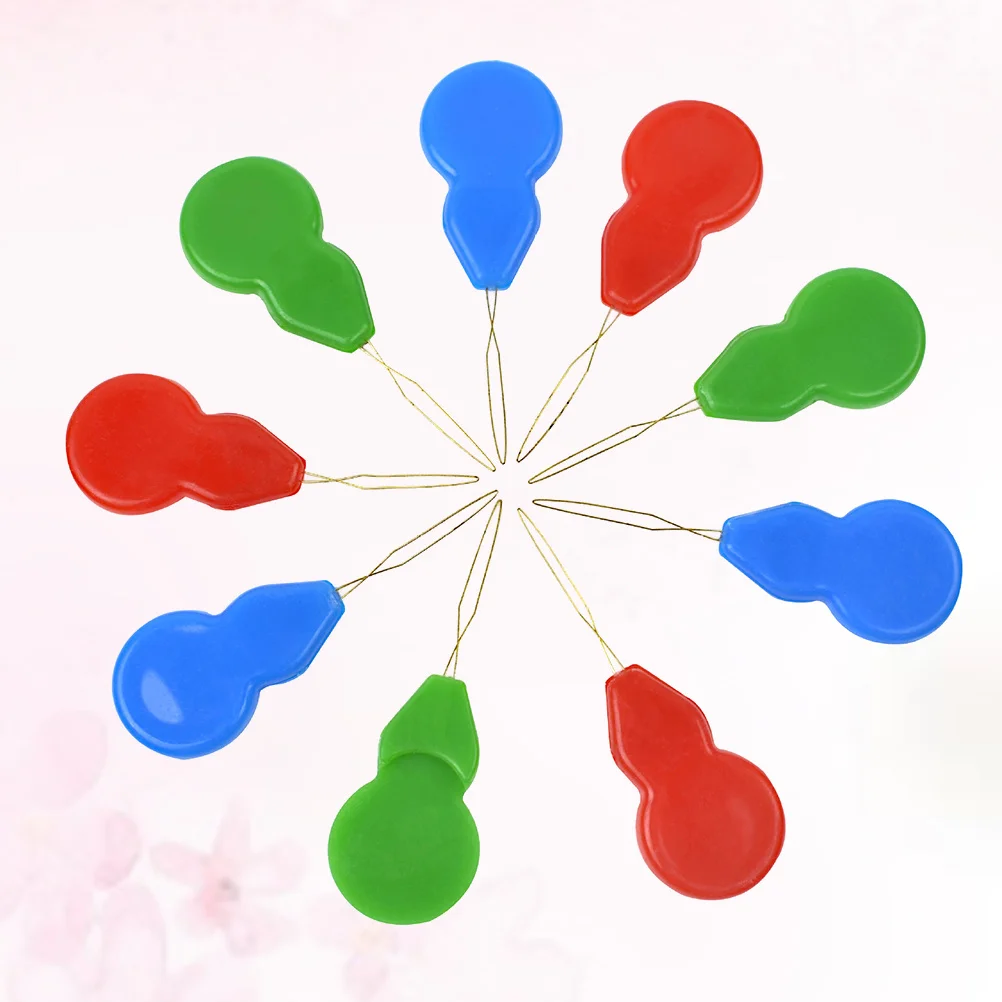 

50Pcs Needle Threader Stitch Insertion Tool Bright Color Flexible Metal Wire Easy Threading Hand Machine DIY DIY Needle Threader