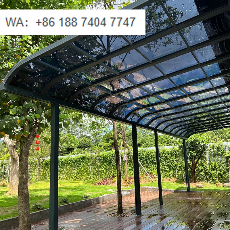 Size 5 X 3 Meter Outdoor Patio Cover Awning Outdoor Durable Yard Garden Terrace Rooftop Awning Canopy