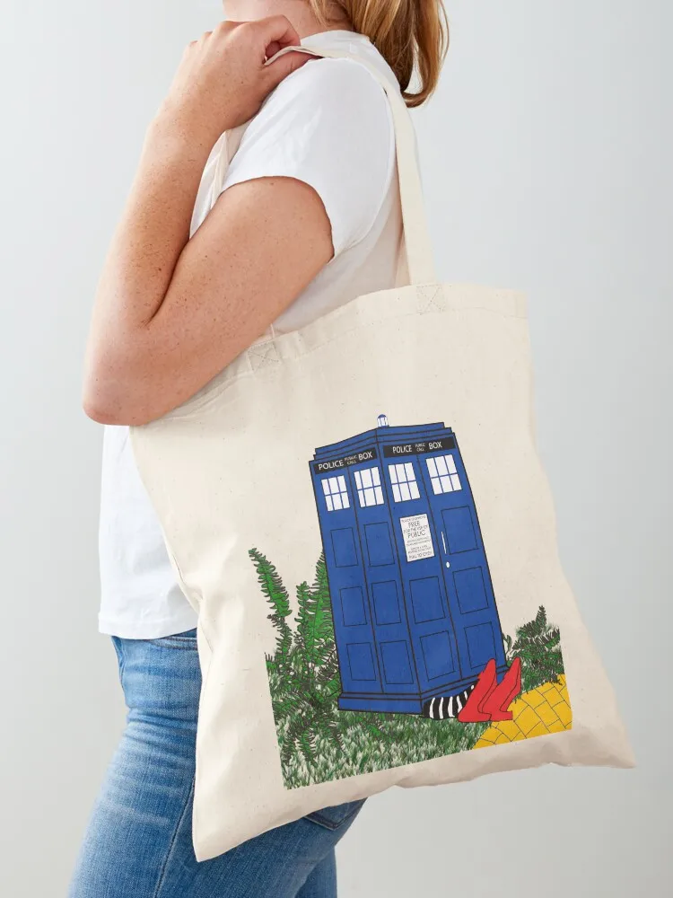 Wizard Of Who Tote Bag cloth bag woman ecological bags Canvas Tote Bag