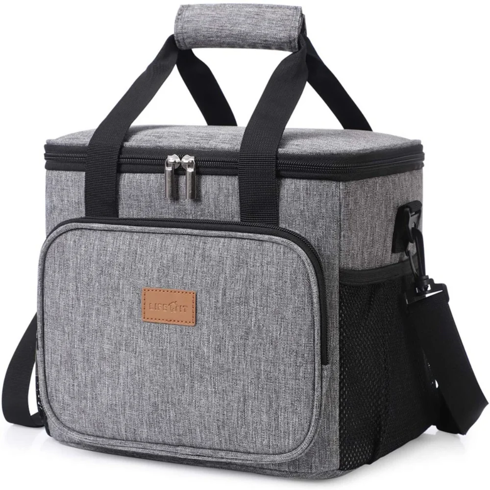 

Outdoor Picnic Bags Thickened Large Capacity Portable Soft Cooler Bag for Camping Hiking BBQ Family Activities Waterproof Bag