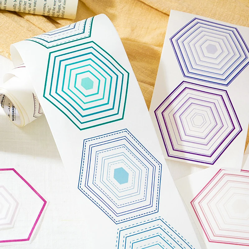 200cm/roll Large Size Long Loop And Paper Die-Cut Tape Series Suitable For Character Border Landscaping Materials DIY Decoration