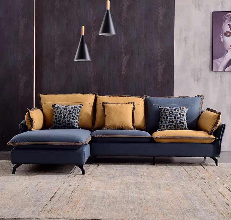 

-Metal Leg Home Furniture Small Recliner Sofa Living Room Furniture Sets