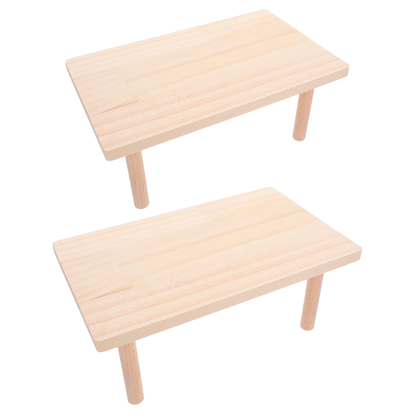 

2pcs Hamster Cage Partition Wooden Platform For Small Pet Anti-Biting Plaything Training Landscape Decor Supplies Hamster Stand