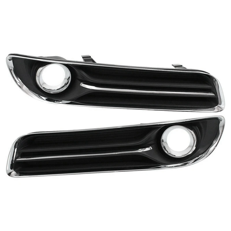 

1Pair Front Bumper Fog Light Cover Chrome 68127946AB 68127947AB For Chrysler 300 2011-2014 Fog Lamp Bezel Trim Accessories Parts