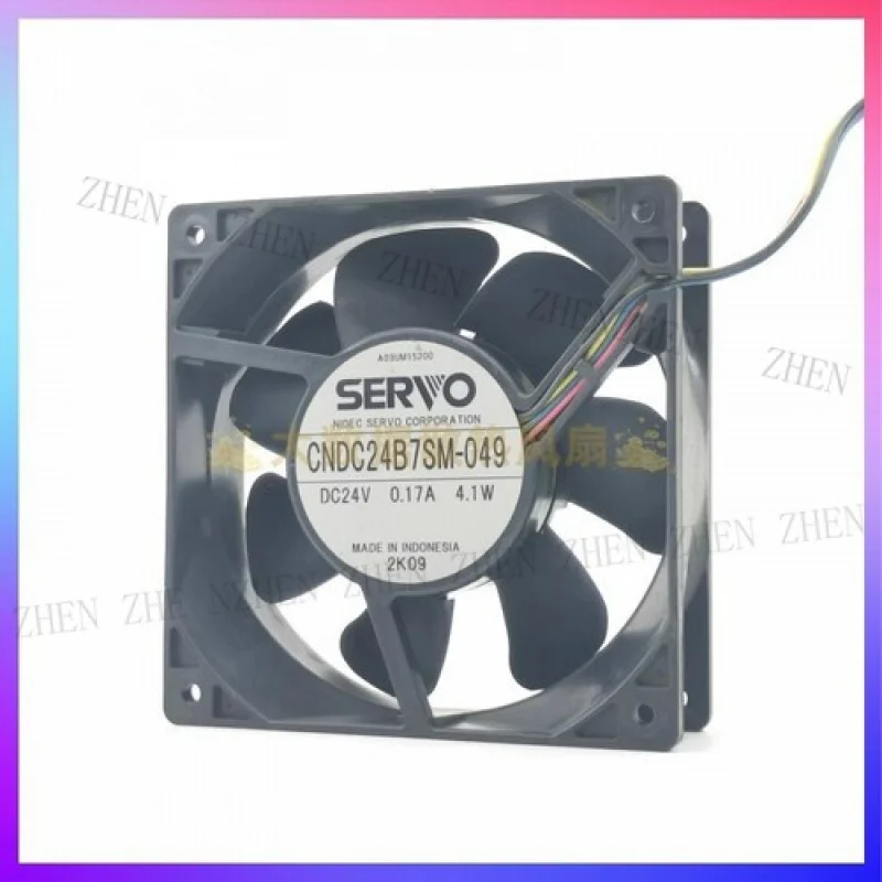 Y ДЛЯ SERVO CNDC24B7SM-049 DC24V 0,17A 12038 4-контактный инверторный охлаждающий вентилятор