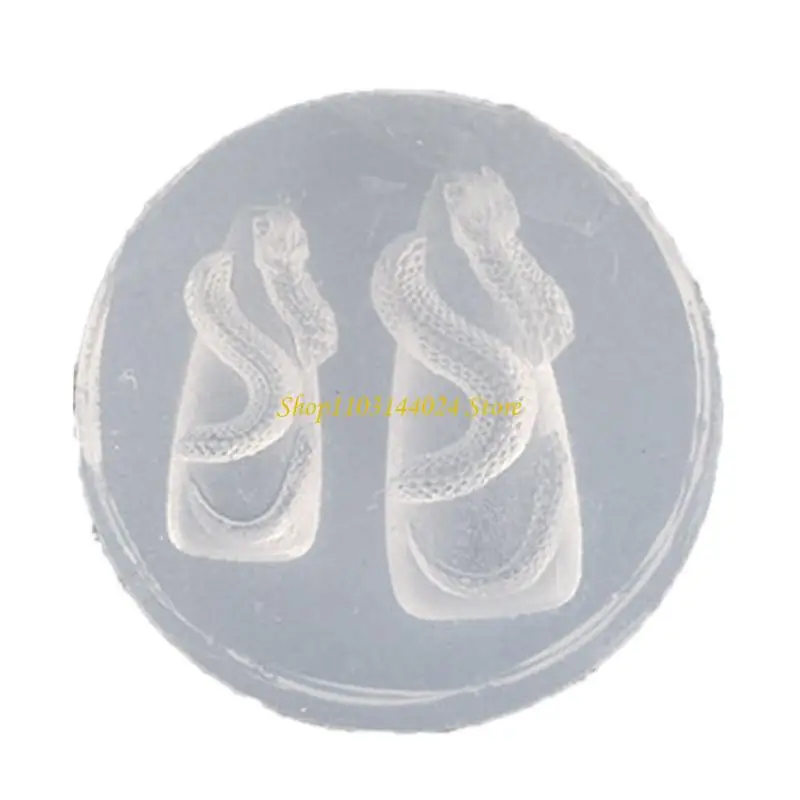 N5KE Silicone Stamping Art Molds Silicone Stamps Dragon/Snake Art Moulds Art Tools for Nail Decorations