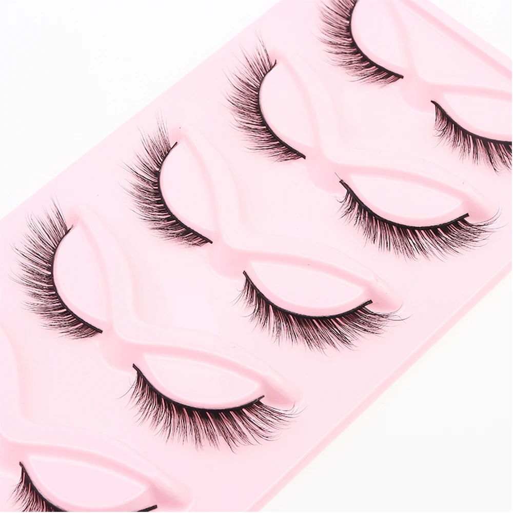 Wimpern 5/10/16 Paar 3D Faux Nerz Wimpern Natürliche Falsche Wimpern Wiederverwendbare Dramatische Volumen Wimpern Make-Up Wimpern Verlängerung – Detail 1