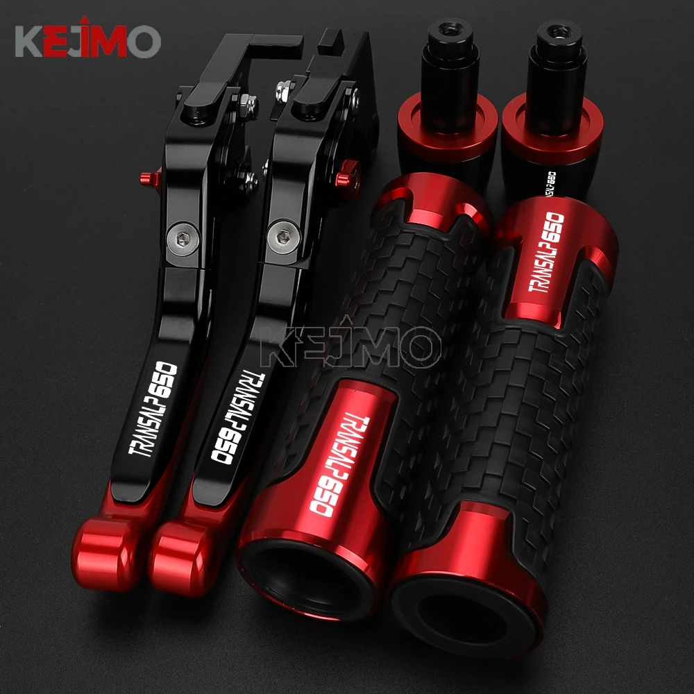For honda TRANSALP650 XLV 650 2001 2002 2003 2004 2005 2006 2007 XL 650 V Motorcycle Brake Clutch Levers Handlebar grip Transalp