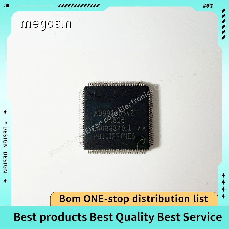 1PCS/LOT AD9910BSVZ AD9910 QFP100 Direct digital frequency synthesis IC chip