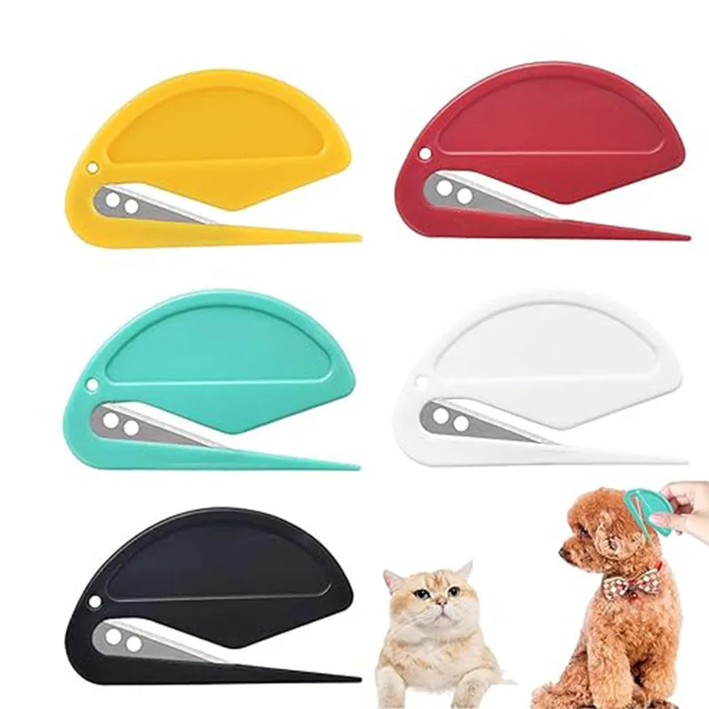 Comb Cat Brush New Cat Dog Comb Pet Open Knot Comb Cat Puppy Hair Fur Shedding Grooming Trimmer Comb Blade