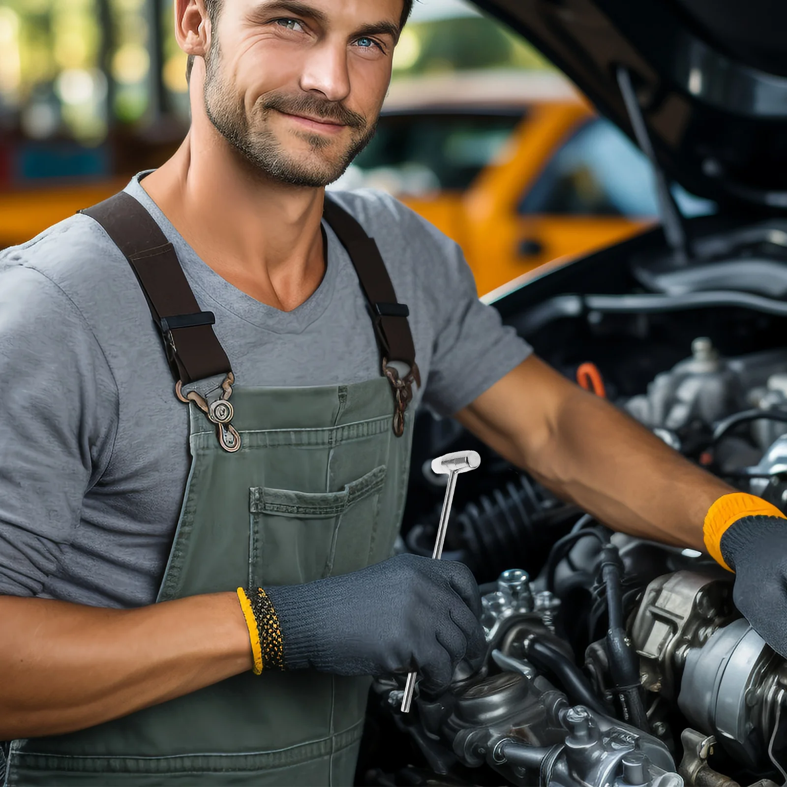 

Automotive Dual Head Small Metal Jewelry Tool Watch Repair Maintenance Tool Jewelry Hammer and Block Set