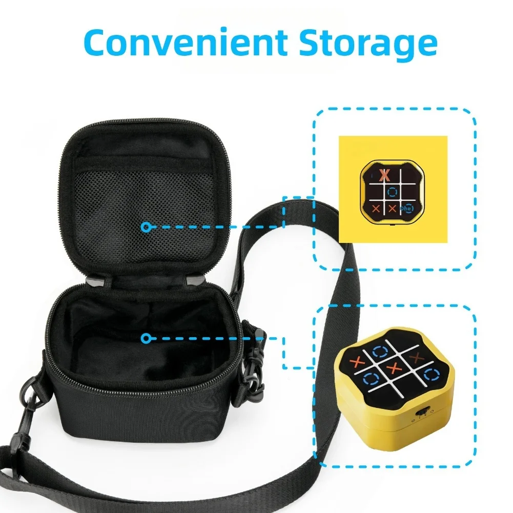 

Долговечная сумка для хранения GiiKER Tic-Tac-Toe, водонепроницаемая, устойчивая к падениям сумка для хранения Tic-Tac-Toe, бытовая электроника