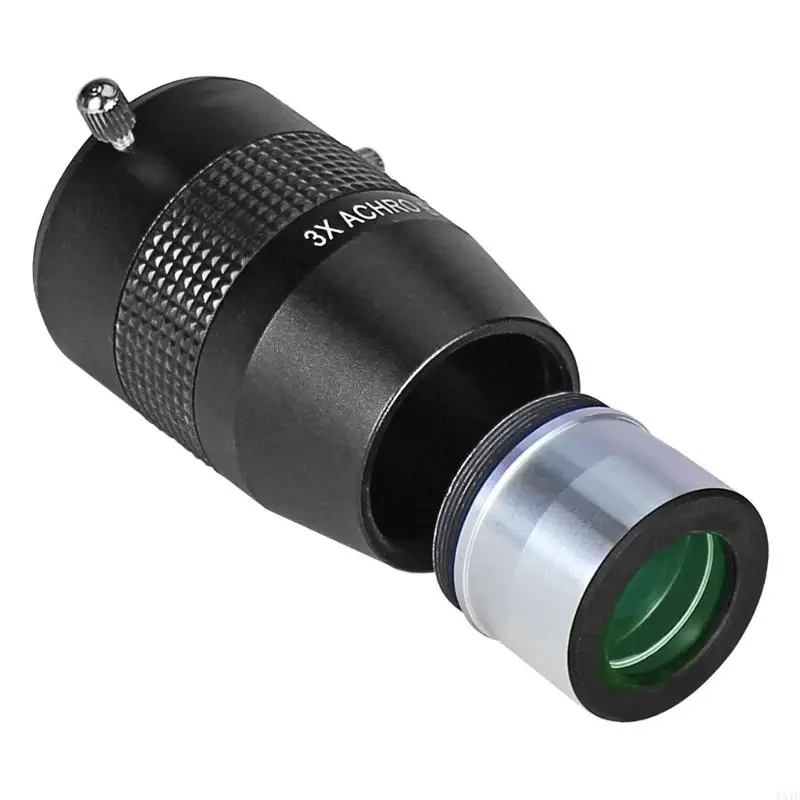 KX4B 1.25 "3x Metal Barlow Lens Lens Ackromatic Lens for Compantary Combanding