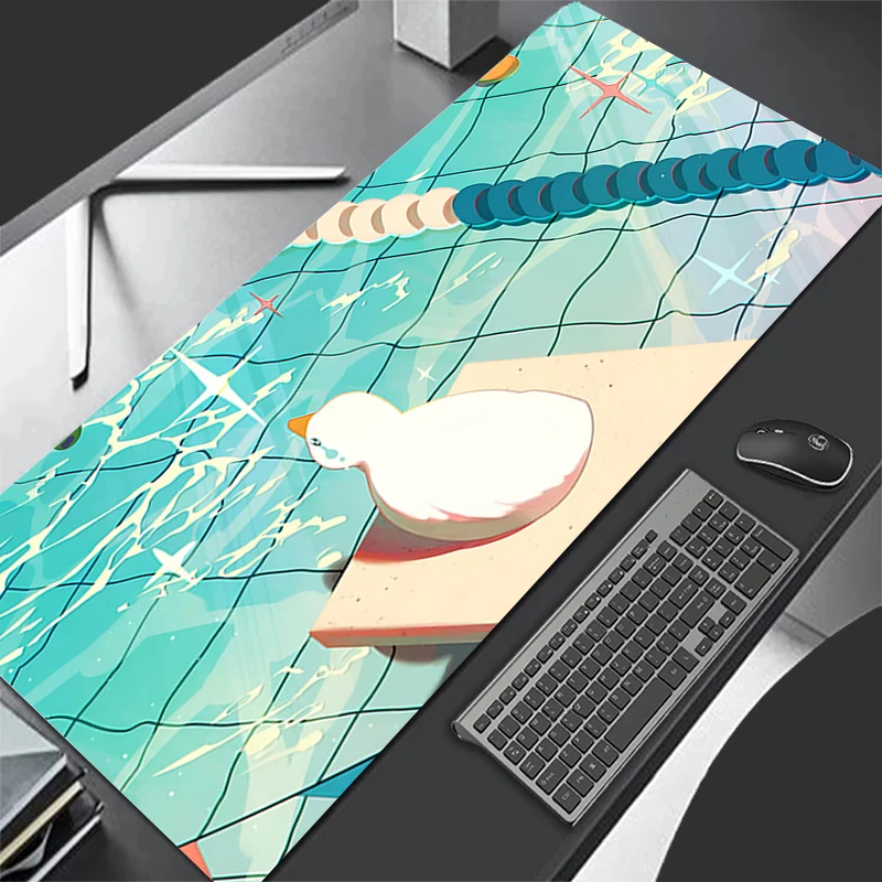Mousepad Pattern Game Pad Rubber Cartoon Anime Mouse Pad Accessories Desk Mat Non Slip Table Mat Duck Gamer Cabinet Keyboard Pad