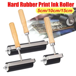 Professional Rubber Roller Brayer Ink Painting Printmaking Roller Art Craft Projects Ink Stamping Tool Home Paint Roller Tool