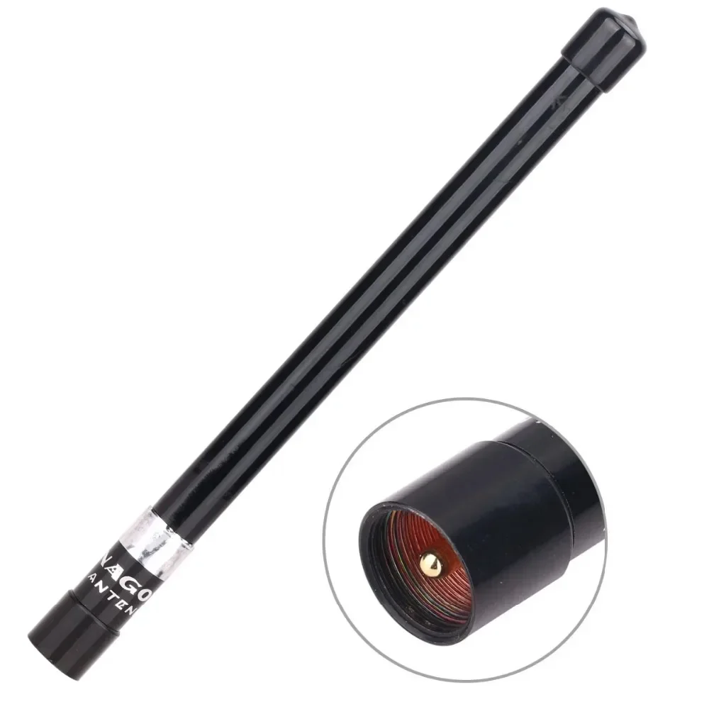 

New Nagoya NL-350 Dual Band 136-174mhz /400-500mhz 100W 3.0dBi High Gain Fiberglass Antenna for Mobile/Station Car Radio