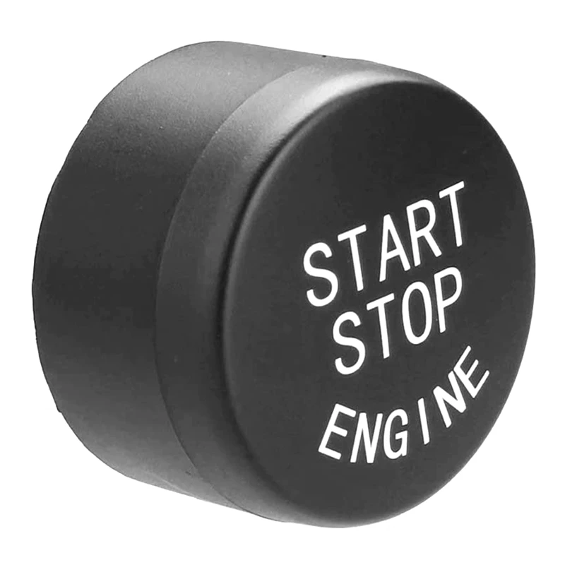 ปุ่ม Start STOP Engine mobil สวิตช์ปิดสีดำสำหรับ-BMW F02 F01 F10 F11 2009 2010 2011 2012 2013