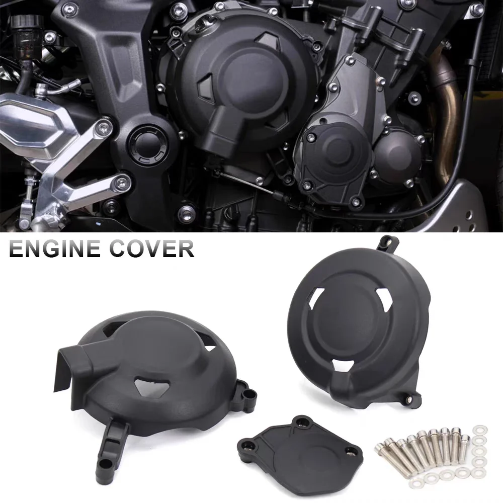 

Motorcycle Replacement Accessories For Daytona 660 2024 Daytona660 DAYTONA 660 Engine Cover Set Protection Cover Engine Guard