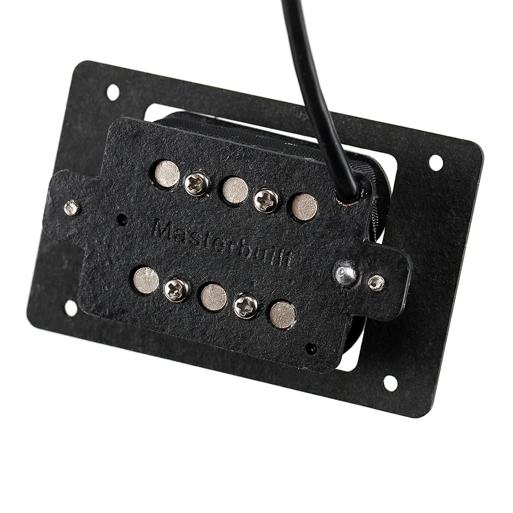 ‌3 String Humbucker Pickup for Cigar Box Guitar - Black Dual Coil Electric Guitar Pickups Set‌