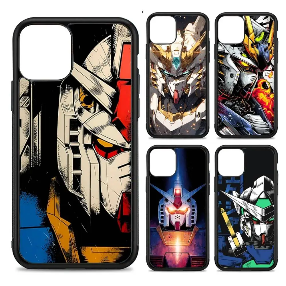 Anime G-Gundam Phone Case For IPhone 17 16 15 14 13 Plus 12 11 Pro Max PC+TPU Cases Back Cover