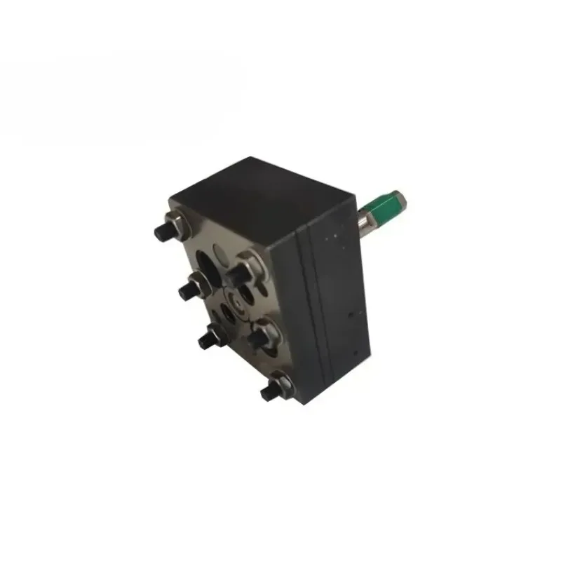 High Temperature 10cc-30cc Melt Pump for Plastic Extruder Electric Gear Pump with 3hp High Pressure 20mm Outlet OEM Supported
