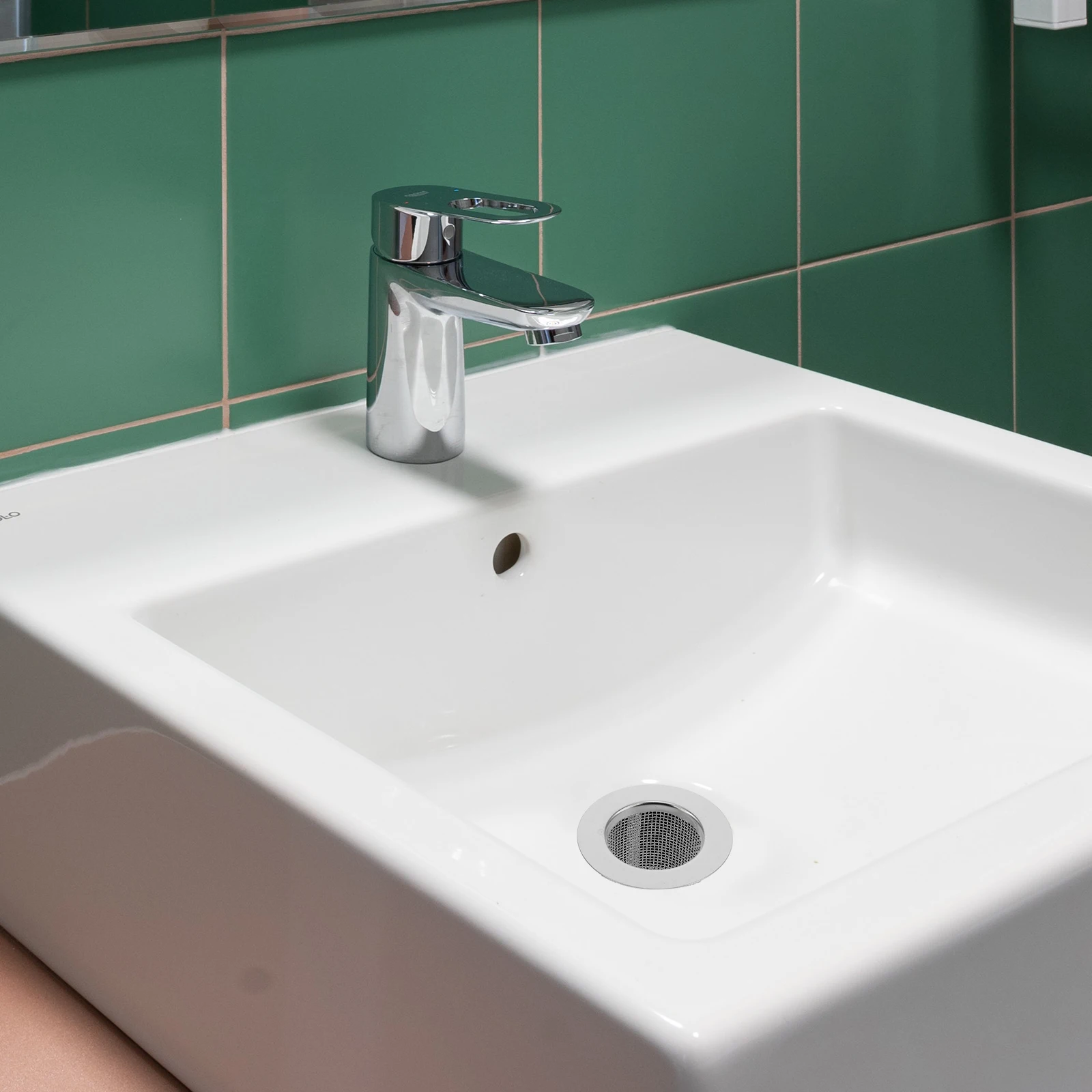 2 pezzi filtro di scarico in acciaio inossidabile raccoglitore per capelli filtro per lavandino del bagno cestello in rete per cucina doccia vasca da bagno 4 cm