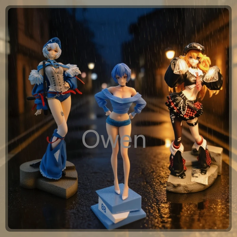 

Аниме NEON GENESIS EVANGELION Ayanami Rei Фигурка Сексуальная Аска Лэнгли Сорю Фигурки ПВХ Статуя Девочки Коллекция Модель Игрушки