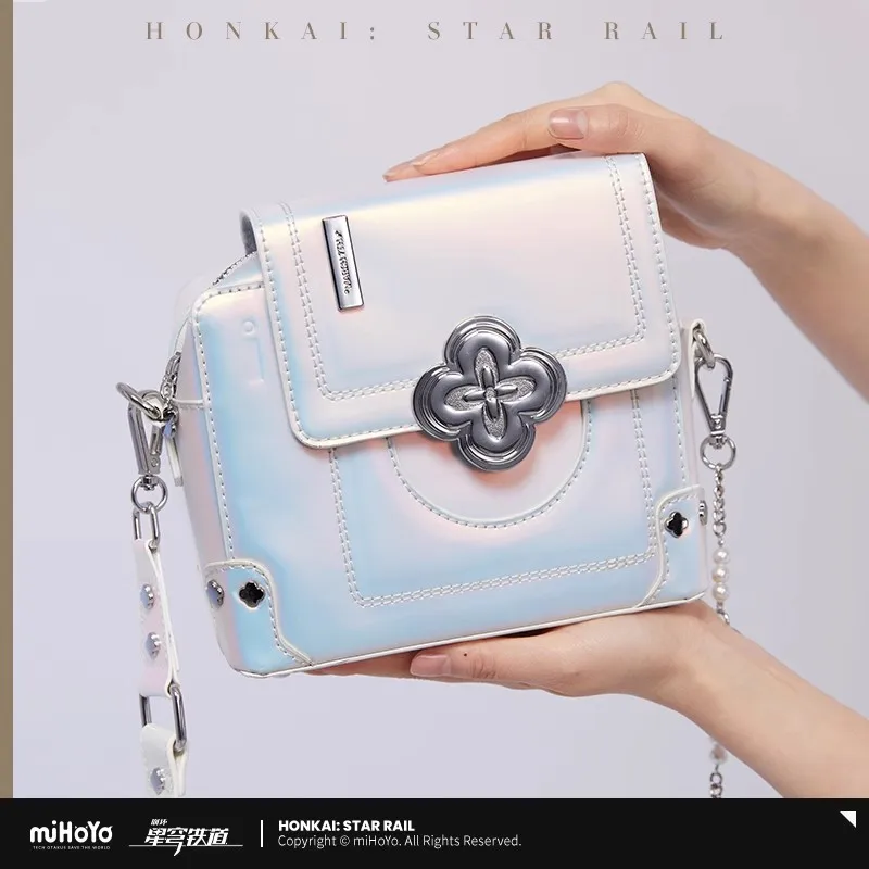 

Official Honkai: StarRail March7th Theme Impression Series Shoulder Bag Effect Decoration Anime Peripheral Gift