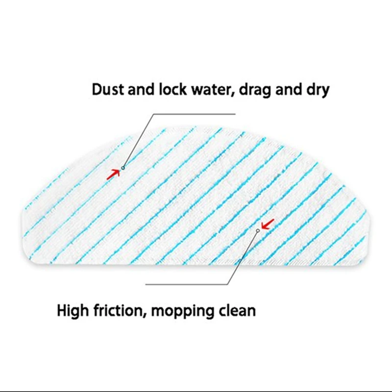 Disposable Mop Pads For Ecovacs Deebot OZMO T8 AIVI, T8 Max, T9 Power/Max T10 Robot