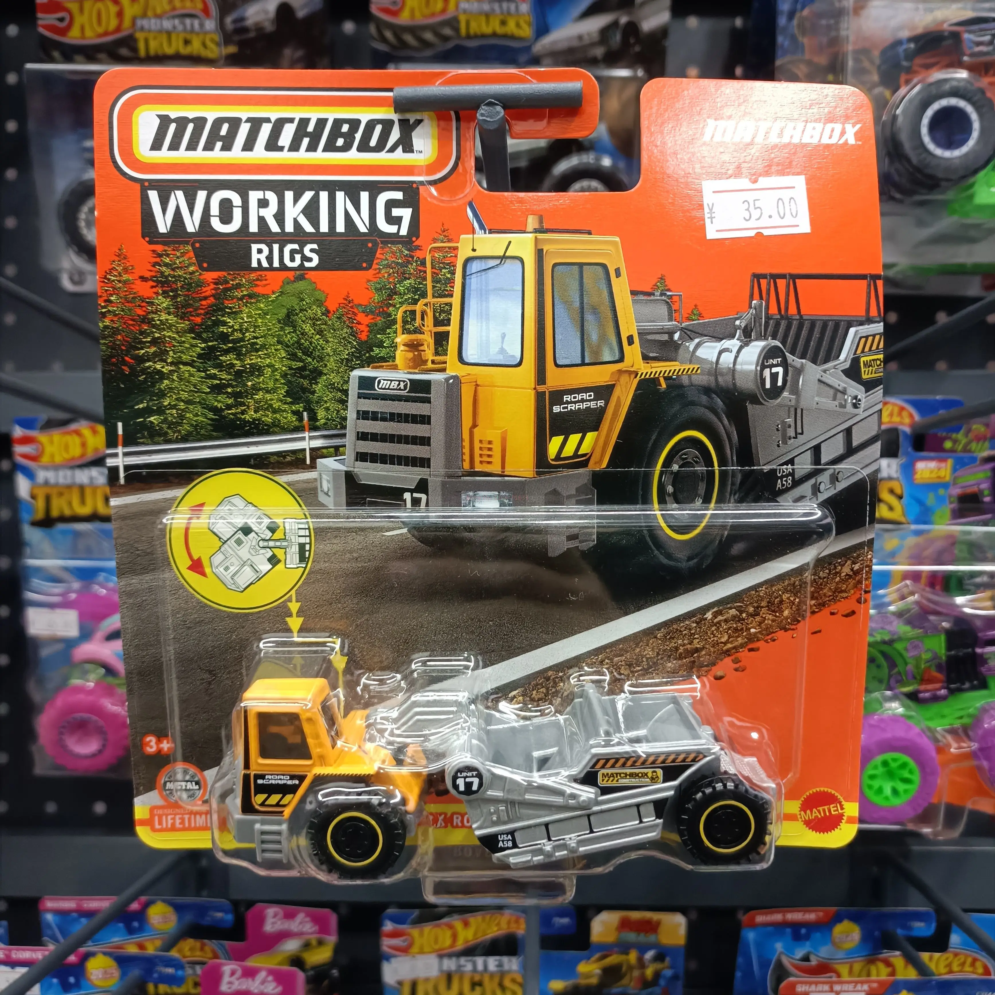 Caja de cerillas genuina 1/64 Jcy27, serie de vehículos de ingeniería, motor de bomberos, excavadora, camión mezclador, vehículo coleccionable fundido a presión, juguete para niño