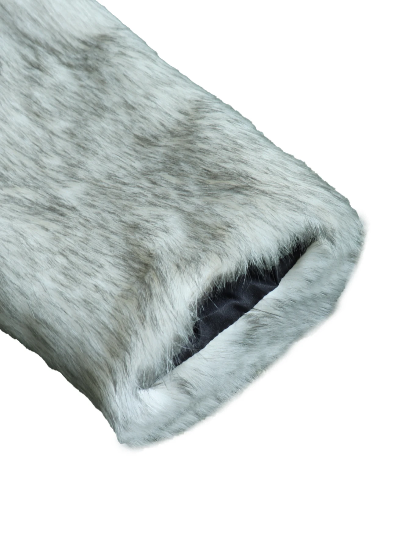 เสื้อโค้ทขนเฟอร์เทียมหนานุ่มสำหรับผู้ชาย แขนยาว คุณภาพสูง หรูหรา สำหรับฤดูหนาว