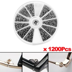 120/600/1200Pcs/set Stainless Steel Screw & Nut Set Assortment Repair Kit Tool with Screwdriver for Glasses Cellphone Watches