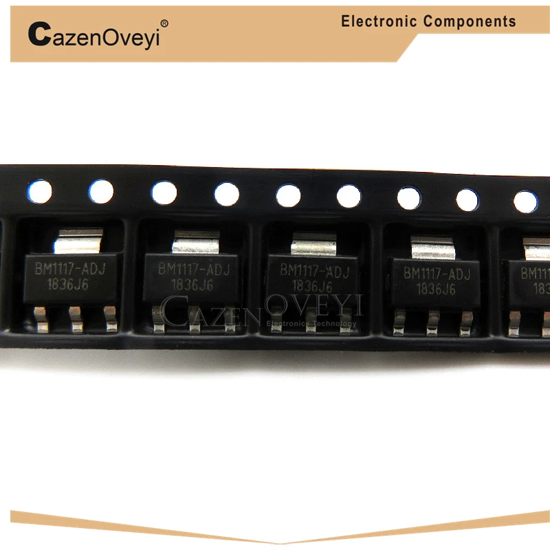 10pcs/lot LM1117IMPX-3.3 N05B LM1117IMPX-5.0 N06B LM1117MPX-ADJ N03A BM1117-ADJ BM1117 SOT-223 In Stock