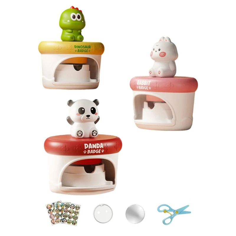 

Creative Art Craft Badge Machine Badge Press Maker Kits Kids Customizable Badge 15UB