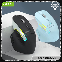 Acer Omr225 Gamer Mouse Bluetooth Wireless Mouse Dual Scroll Ergonomic Mouse Custom Programming 3mode Gaming Mice Office Mouses