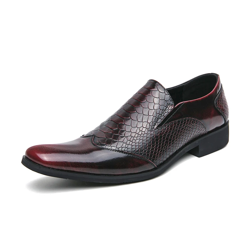 

Men's leather shoes New large size Fashion Casual business leather shoe man heels Thick-soled men's loafers Banquet men's shoes