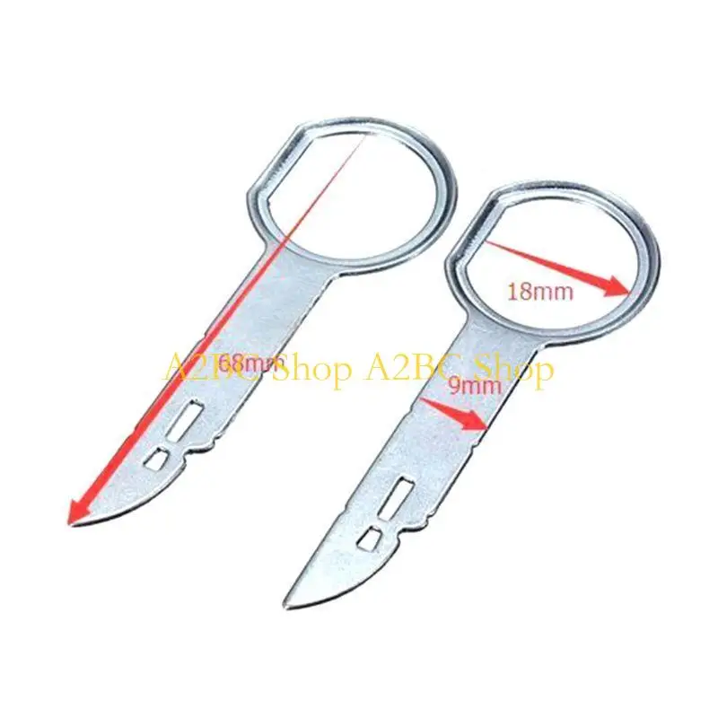 A2BC AUX Cable Car Auxiliary Adapter for Fiesta 6000CD with 4 Removal Keys