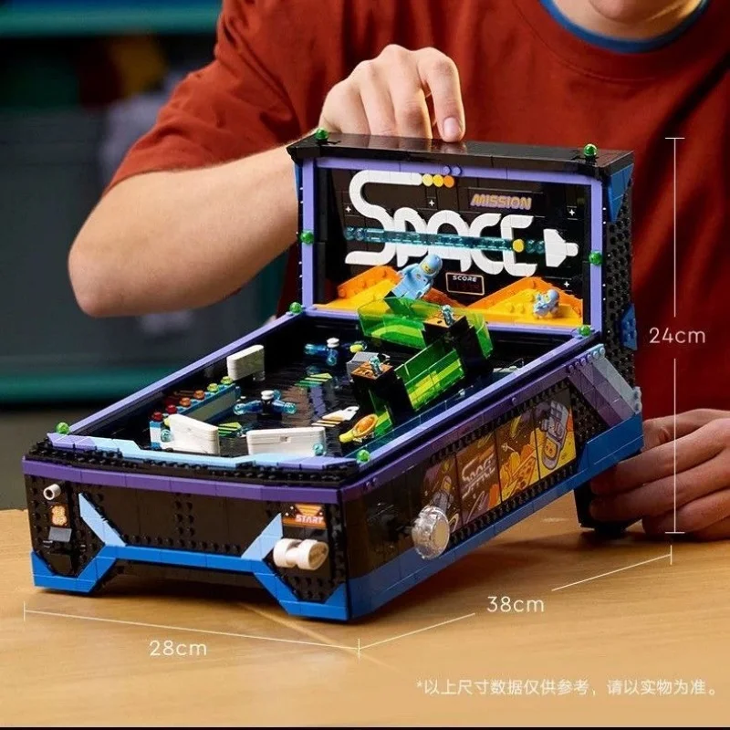 New creative 2274PCS retro game table arcade pinball machine assembly module, youth assembly toys