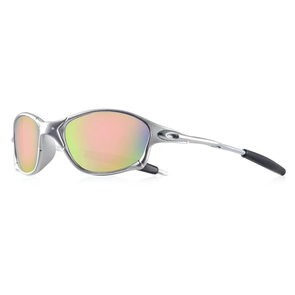 CRIXALIS Rechteckige Vollrand-Sonnenbrille für Herren, Y2K-Spiegel, Vintage, klassisch, zum Fotografieren, Sand, Meer, Fahren, UV400-Schatten