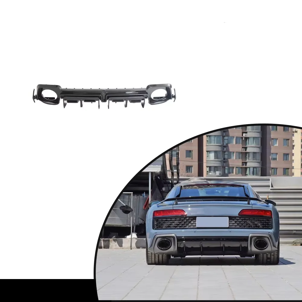 Customized product Dry Carbon Fiber Rear Diffuser forAudi R8 V10 2023UP  2020-2024