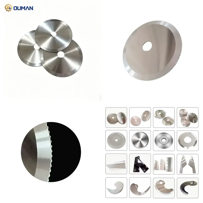 Custom Drawing Services Factory Professional Customized Round Blades for Various Products,Such As Slitting Round Knives