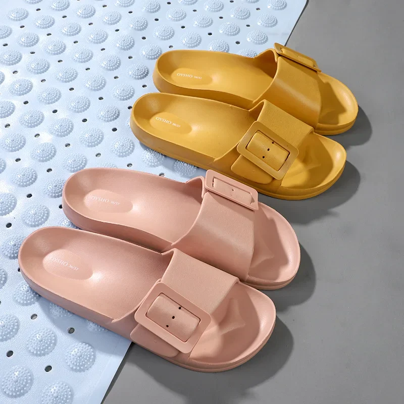 2023 New Home Cool and Slippers Summer Home Massage Bathroom Slippers Men\'s and Women\'s Hotel Bathing Slippers Slides women