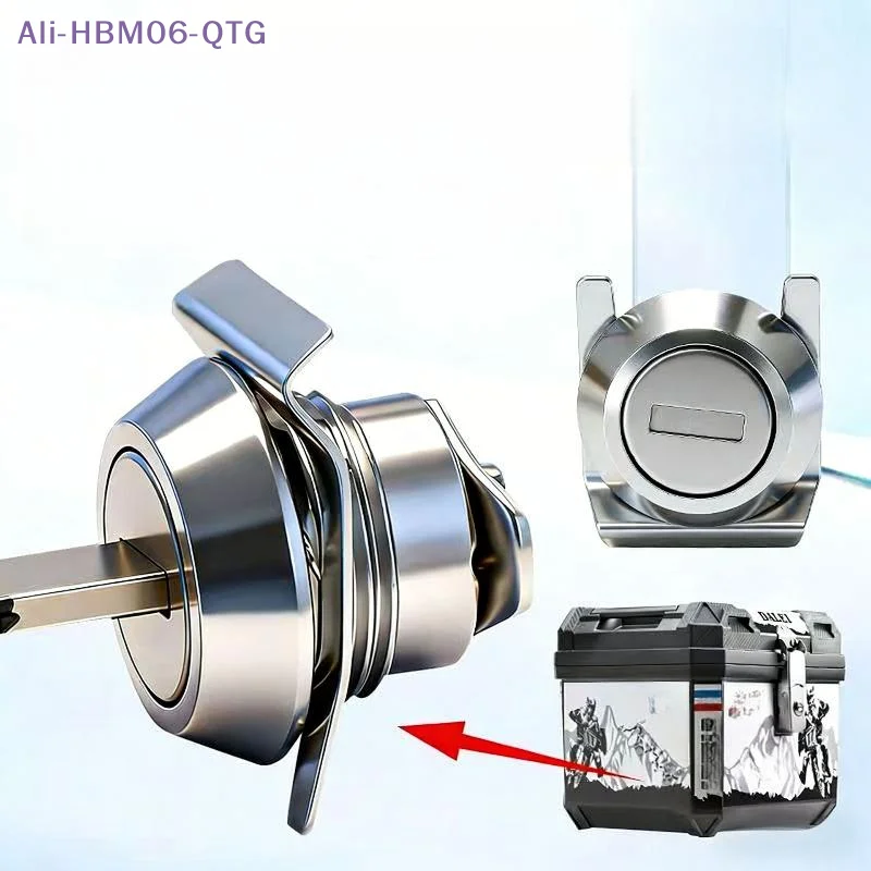 NEW 1 Set Cylinder Core Plug And Keys Motorcycle Top Box Lock For 25L 32L 36L 40L 45L 50L 55L 60L 65L 80L 85L 100L Top Case