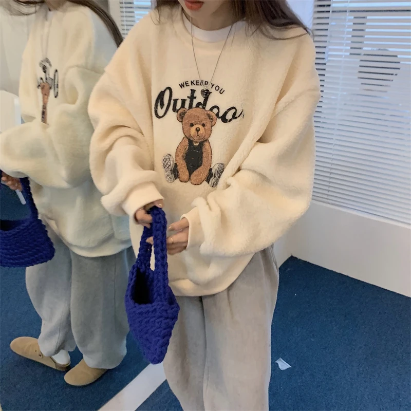 Affordable Warm Lamb Fur Sweat - Winter Clothing Affordable recension och pris