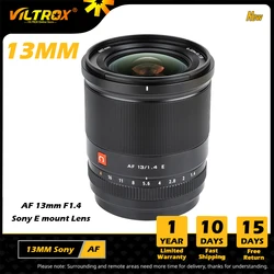 Viltrox 13mm F1.4 for Sony E mount Lens Ultra Wide Angle Auto Focus Lens Sony Lens A6600 A6000 ZV-E10 A7III A7RIII Camera Lenses