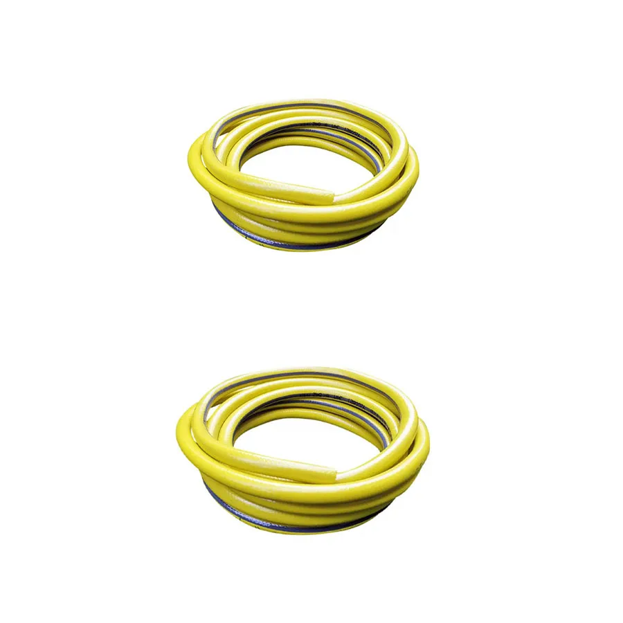PE16 yellow black strip irrigation hose 16mm wall thickness 1.2mm sun resistant and anti-aging water delivery pipe