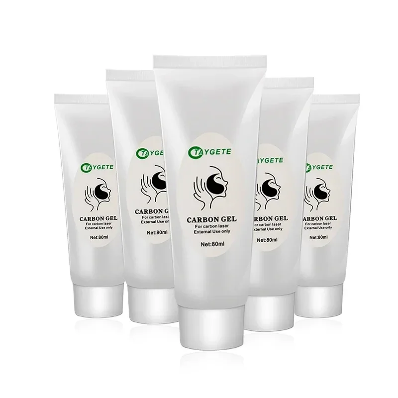Nova data máscara de gel preto para nd yag laser pele peeling creme de carbono clareamento casca limpeza profunda rejuvenescimento facial hidratante