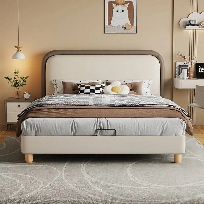Queen Size Mattress Bed Restaints Adult Laptop Table Household Solid Dressers Bed Living Room Queen Size Camas Furniture Home